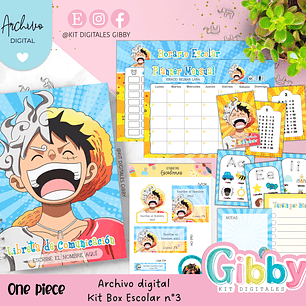 Archivo digital - Kit box escolar n°3 