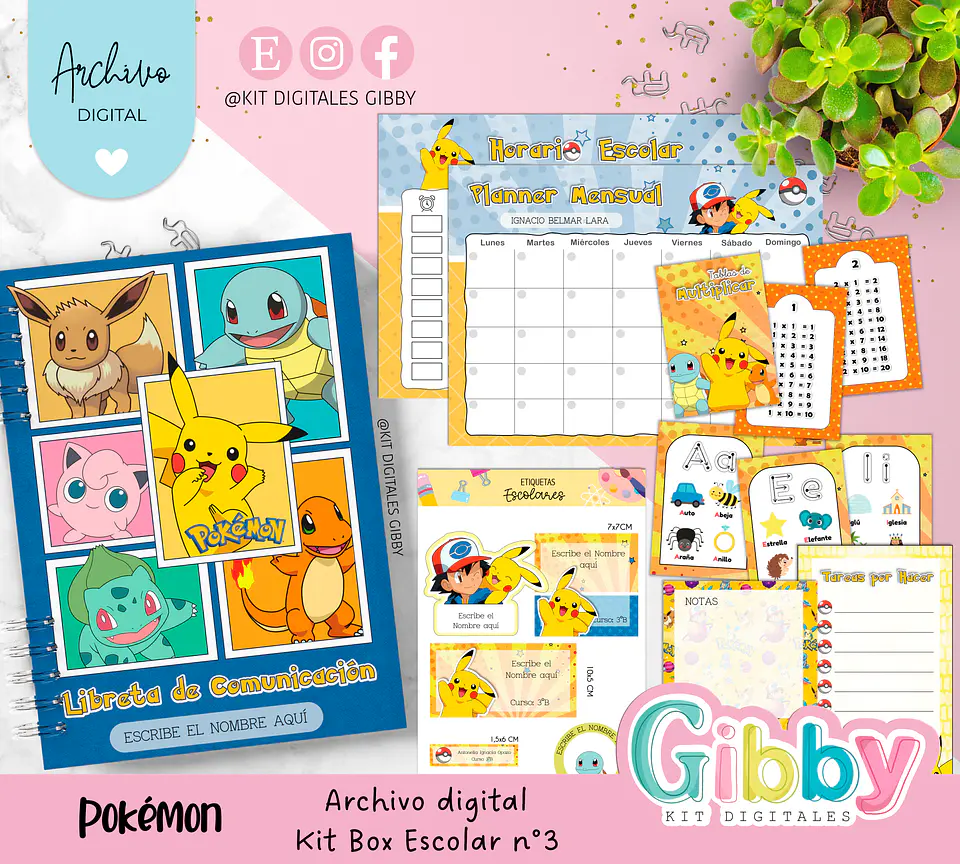Archivo digital - Kit box escolar n°3  3