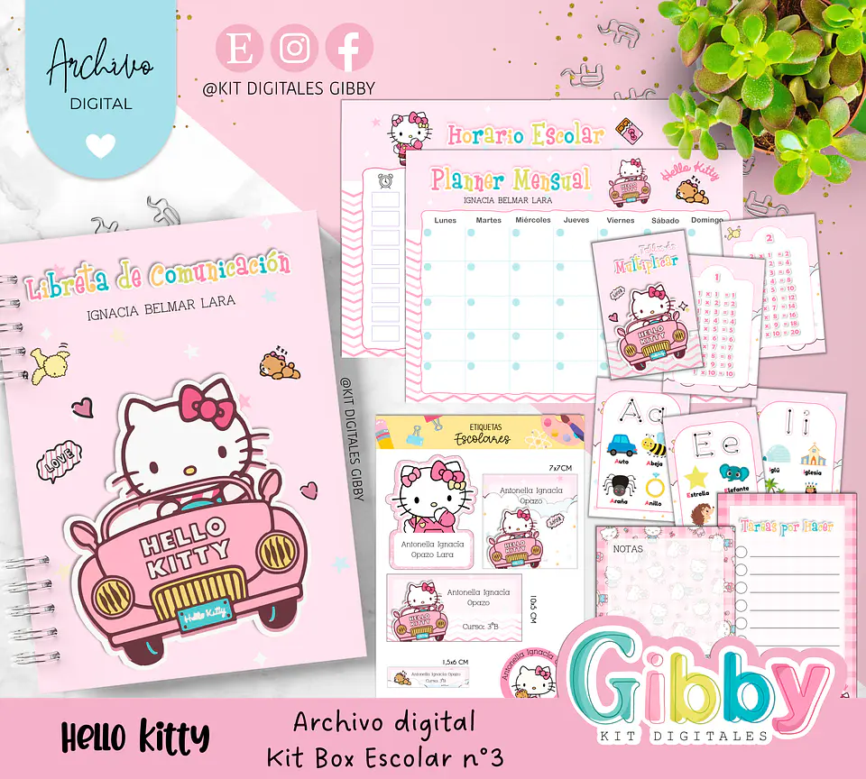 Archivo digital - Kit box escolar n°3  5