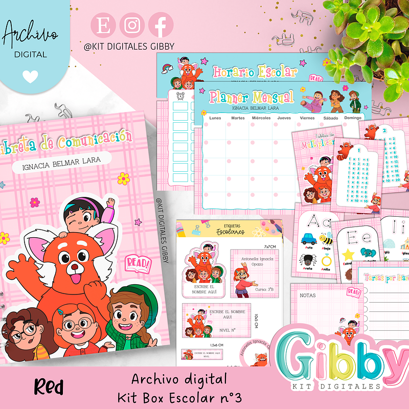 Archivo digital - Kit box escolar n°3  2