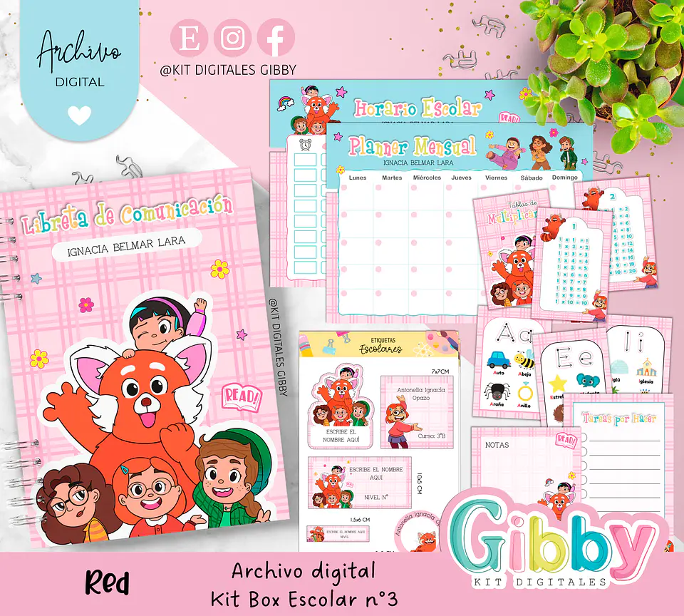 Archivo digital - Kit box escolar n°3  2
