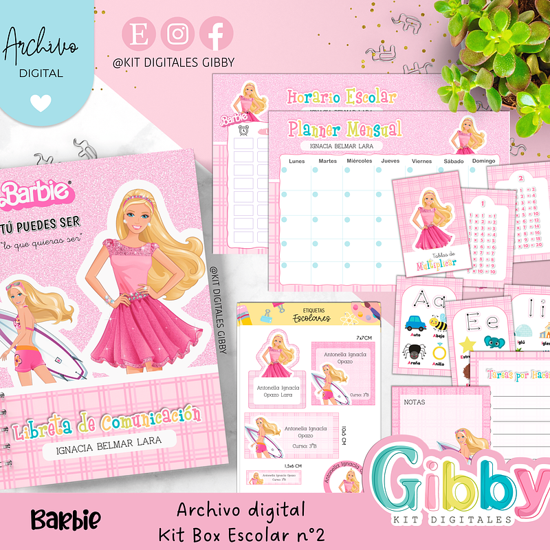 Archivo digital - Kit box escolar n°3  9