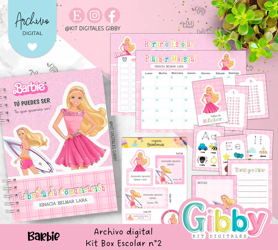 Archivo digital - Kit box escolar n°3  9