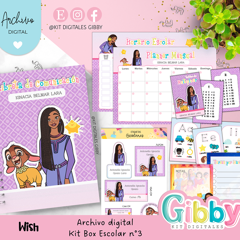 Archivo digital - Kit box escolar n°3  10