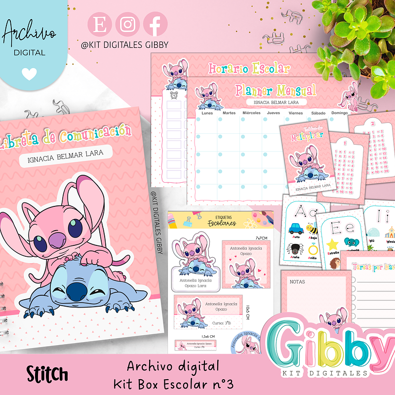 Archivo digital - Kit box escolar n°3  13