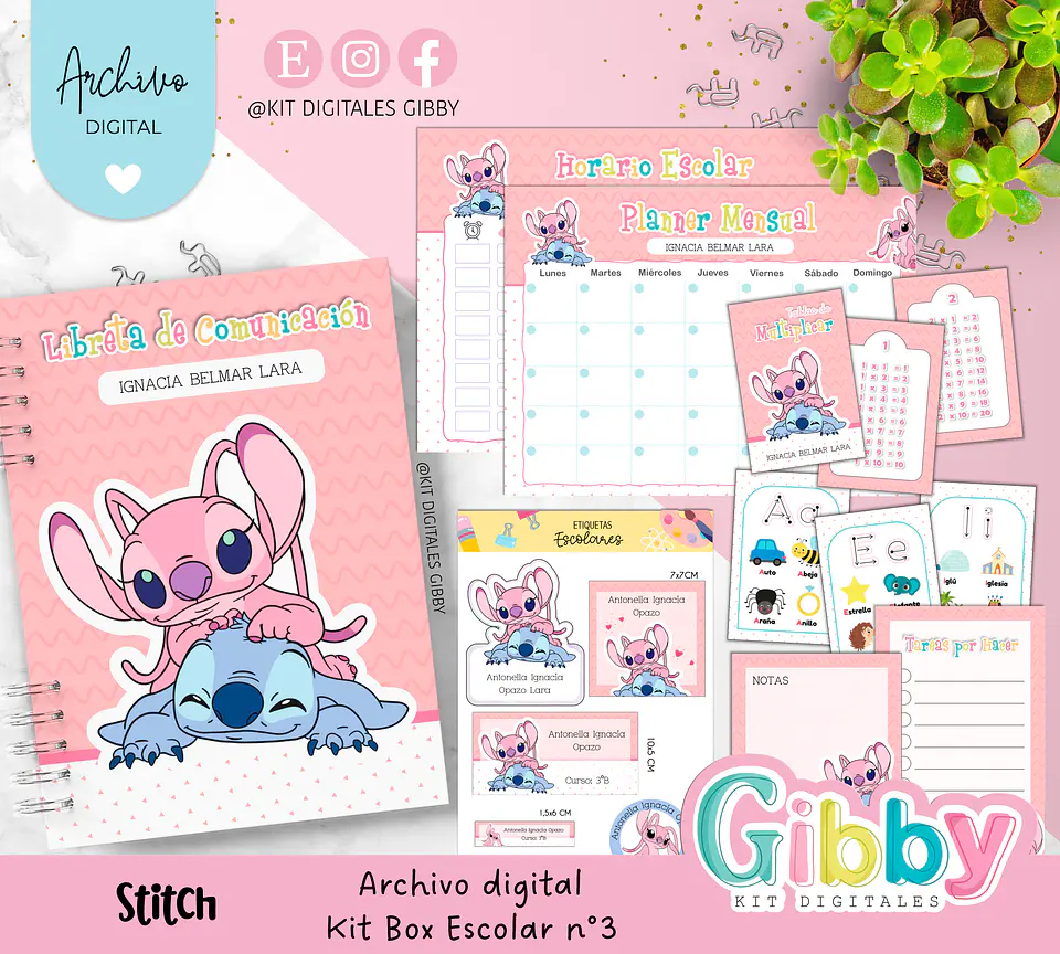 Archivo digital - Kit box escolar n°3  13