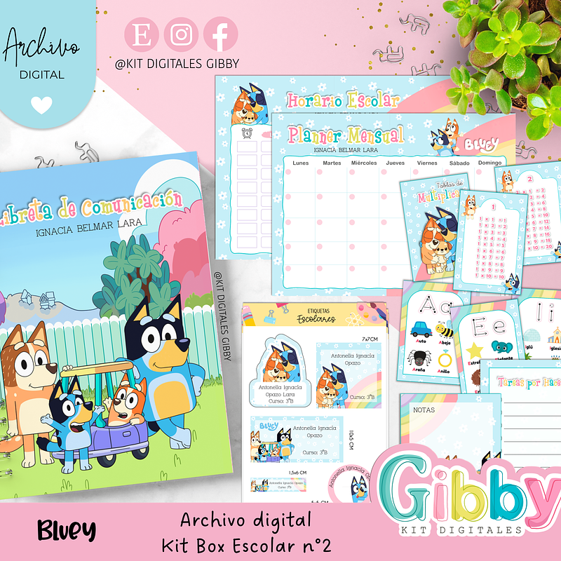 Archivo digital - Kit box escolar n°3  14