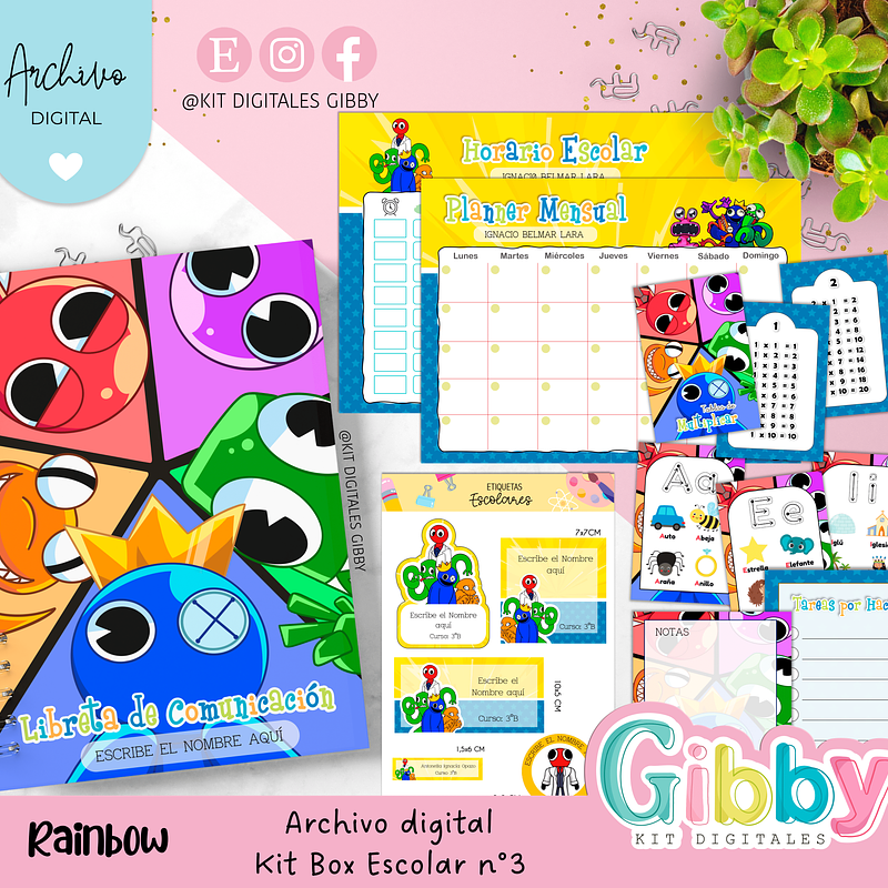 Archivo digital - Kit box escolar n°3  15