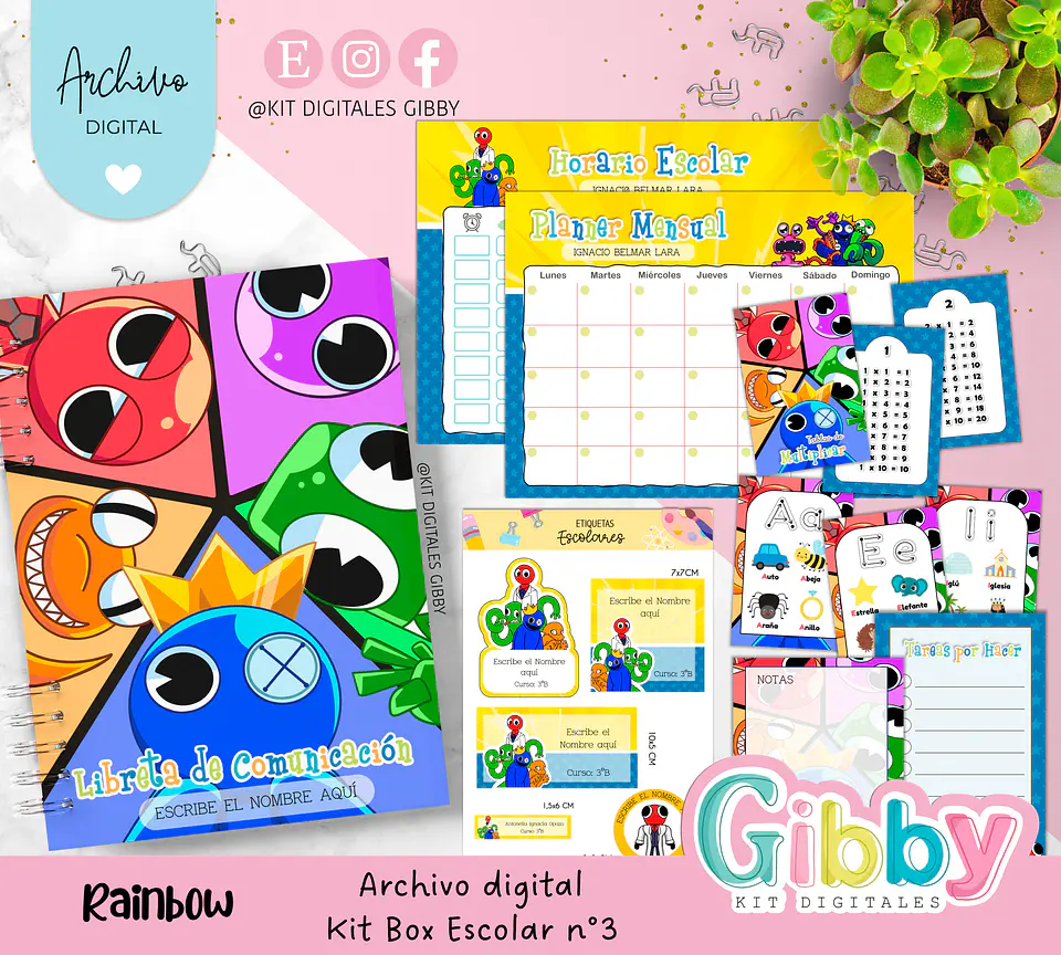 Archivo digital - Kit box escolar n°3  15