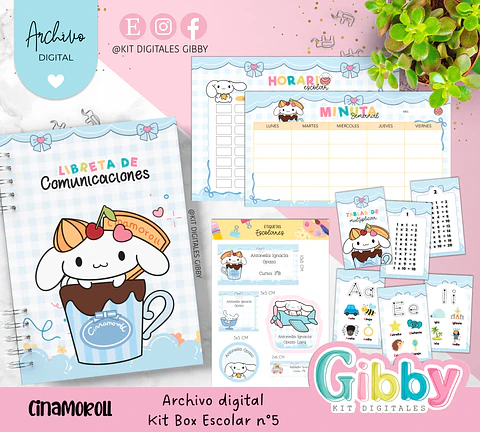Archivo digital - Kit Box Escolares N°5