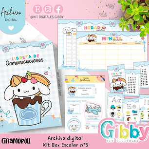 Archivo digital - Kit Box Escolares N°5