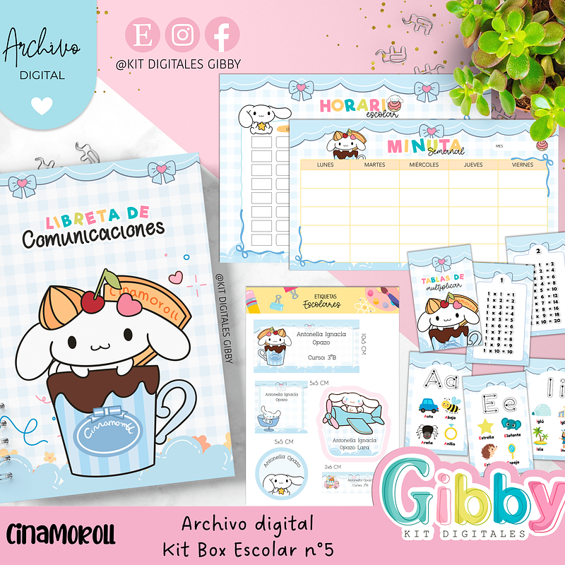 Archivo digital - Kit Box Escolares N°5 1