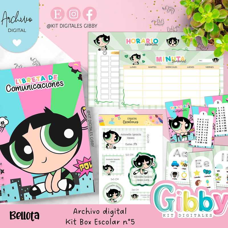 Archivo digital - Kit Box Escolares N°5 5