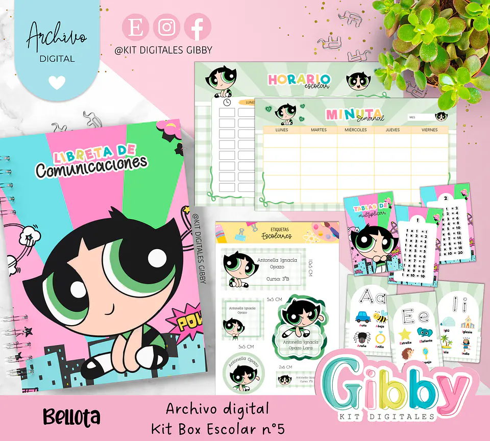 Archivo digital - Kit Box Escolares N°5 5