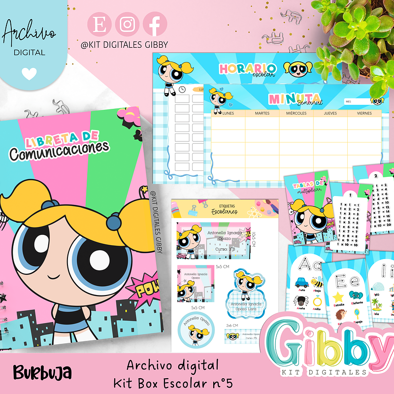 Archivo digital - Kit Box Escolares N°5 6