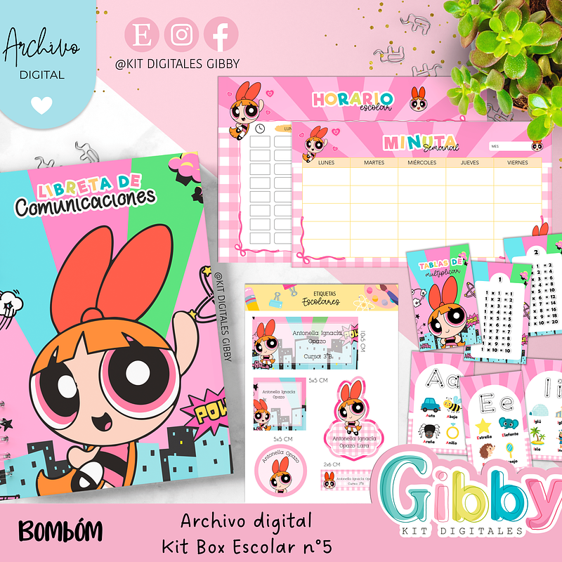 Archivo digital - Kit Box Escolares N°5 7