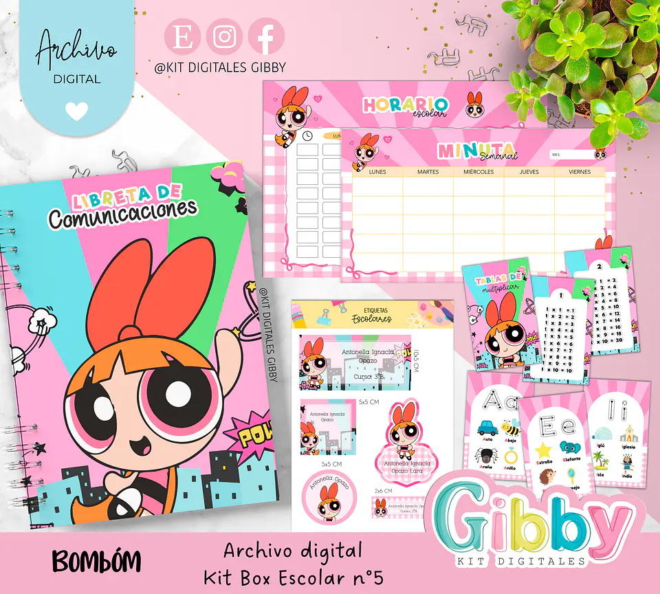 Archivo digital - Kit Box Escolares N°5 7