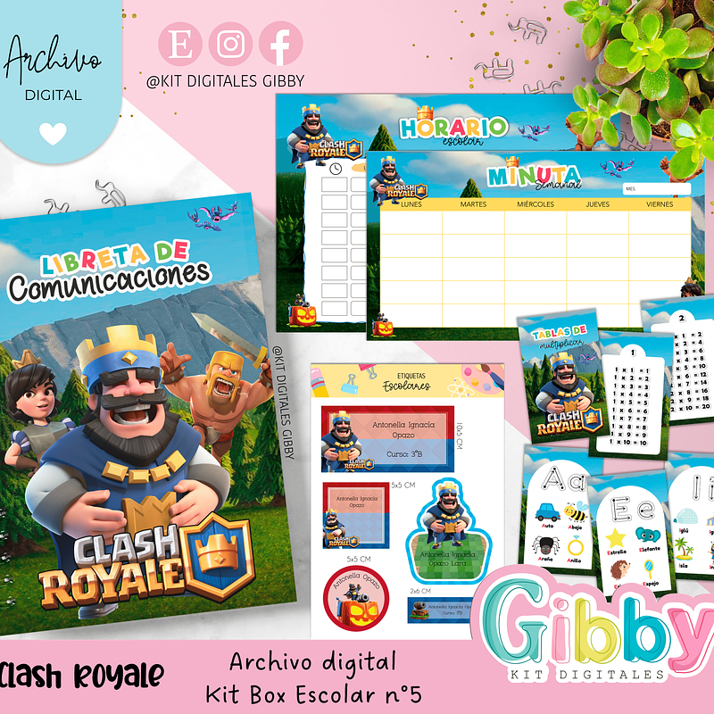 Archivo digital - Kit Box Escolares N°5 10