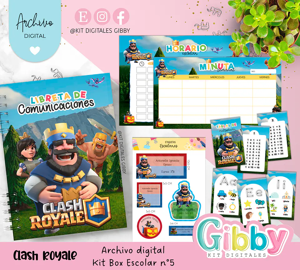 Archivo digital - Kit Box Escolares N°5 10