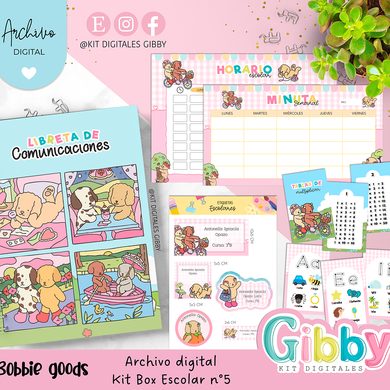 Archivo digital - Kit Box Escolares N°5 11