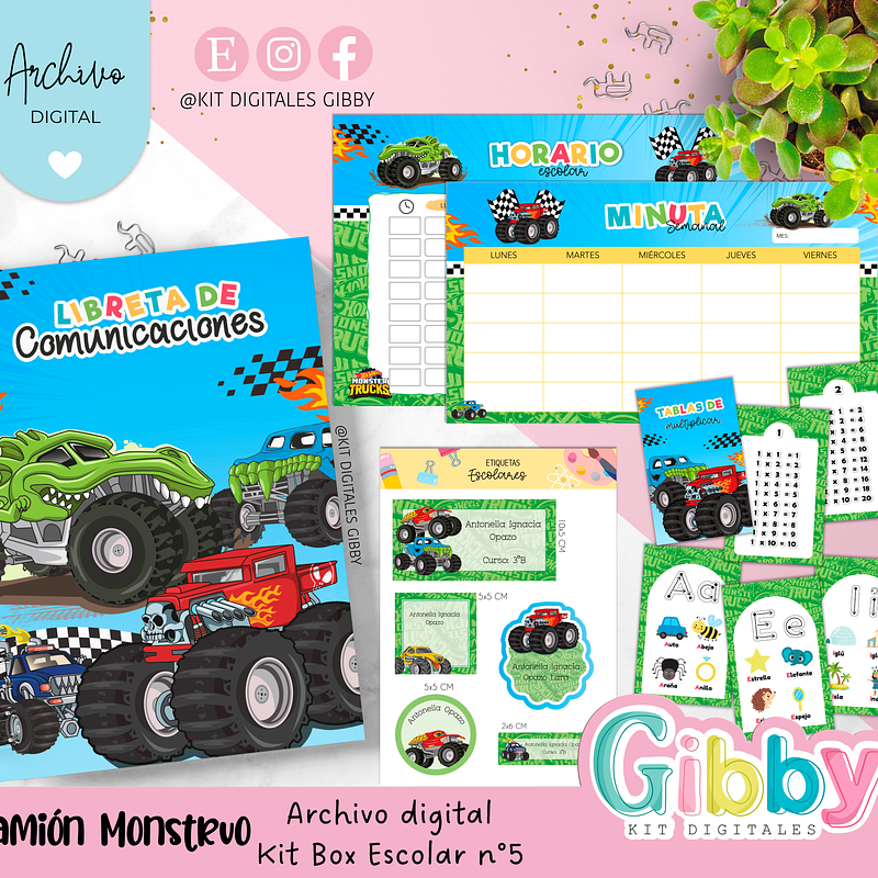 Archivo digital - Kit Box Escolares N°5 12