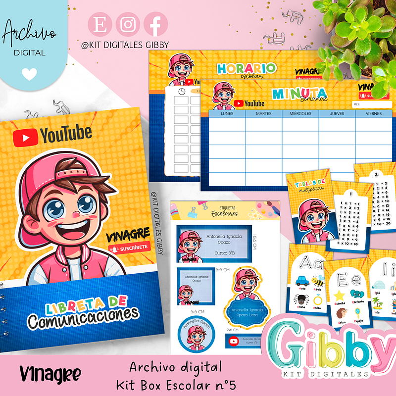 Archivo digital - Kit Box Escolares N°5 13