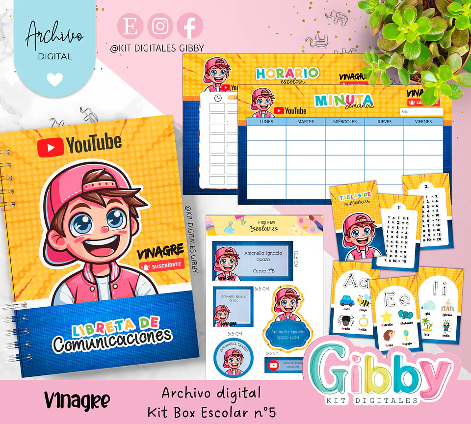Archivo digital - Kit Box Escolares N°5 13