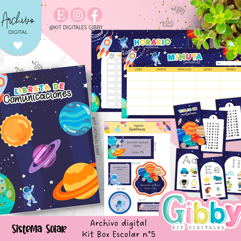 Archivo digital - Kit Box Escolares N°5 14