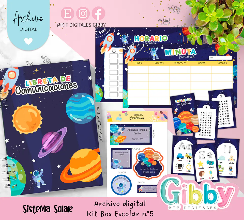 Archivo digital - Kit Box Escolares N°5 14
