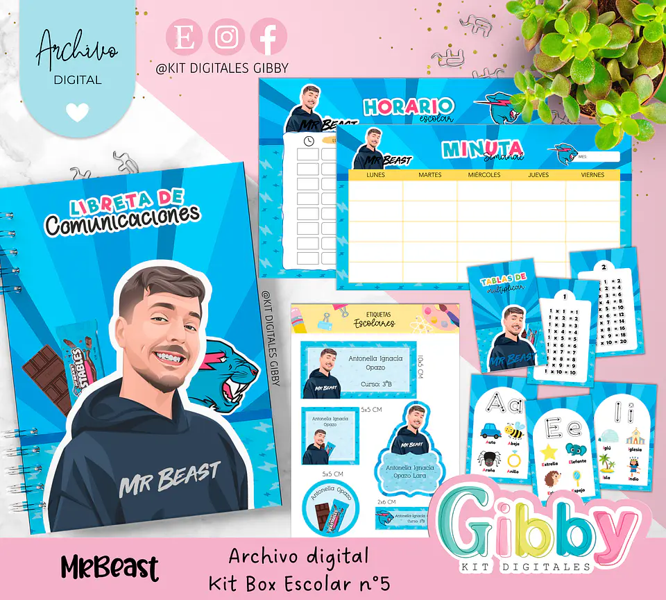 Archivo digital - Kit Box Escolares N°5 9