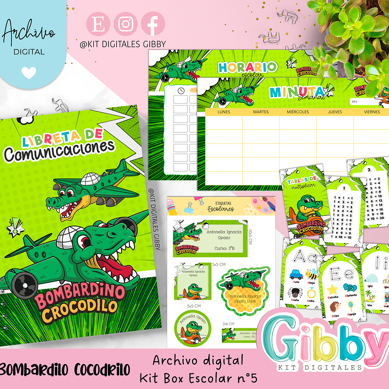 Archivo digital - Kit Box Escolares N°5 16