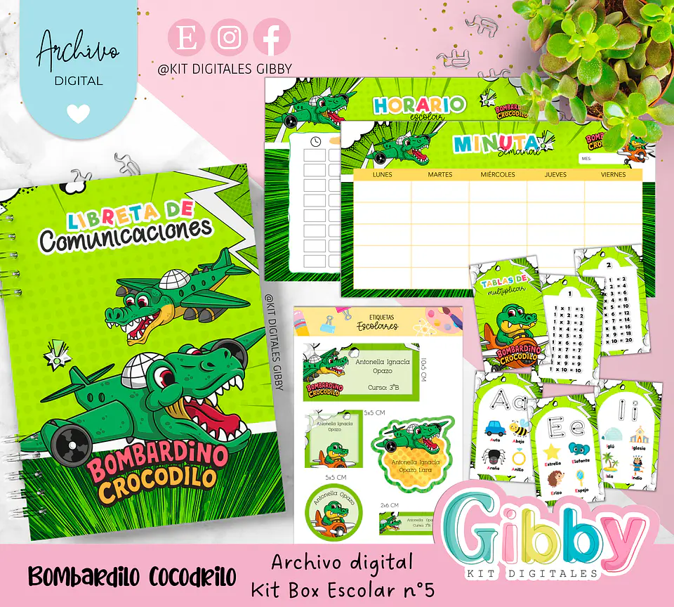 Archivo digital - Kit Box Escolares N°5 16