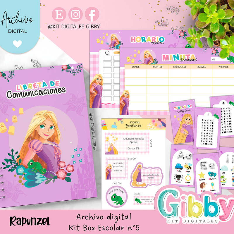 Archivo digital - Kit Box Escolares N°5 4