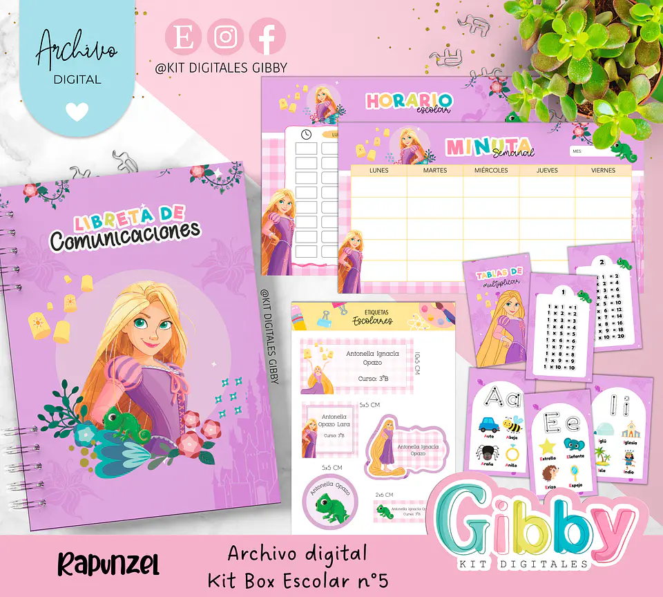 Archivo digital - Kit Box Escolares N°5 4