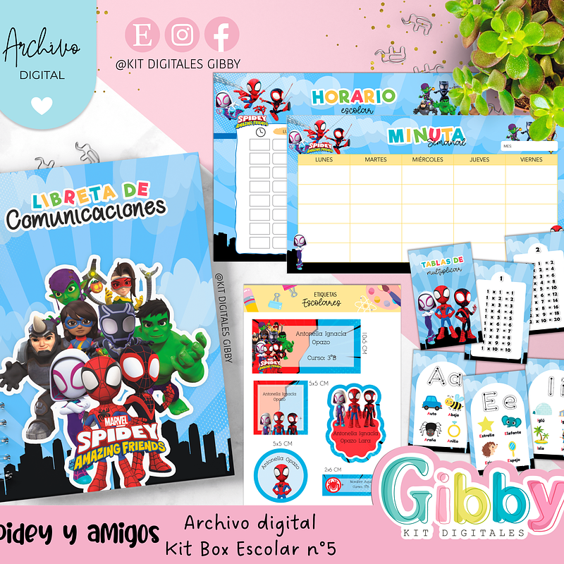 Archivo digital - Kit Box Escolares N°5 18