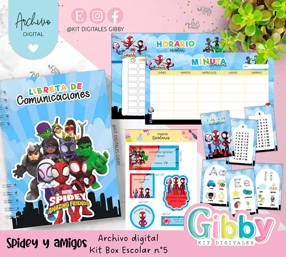 Archivo digital - Kit Box Escolares N°5 18