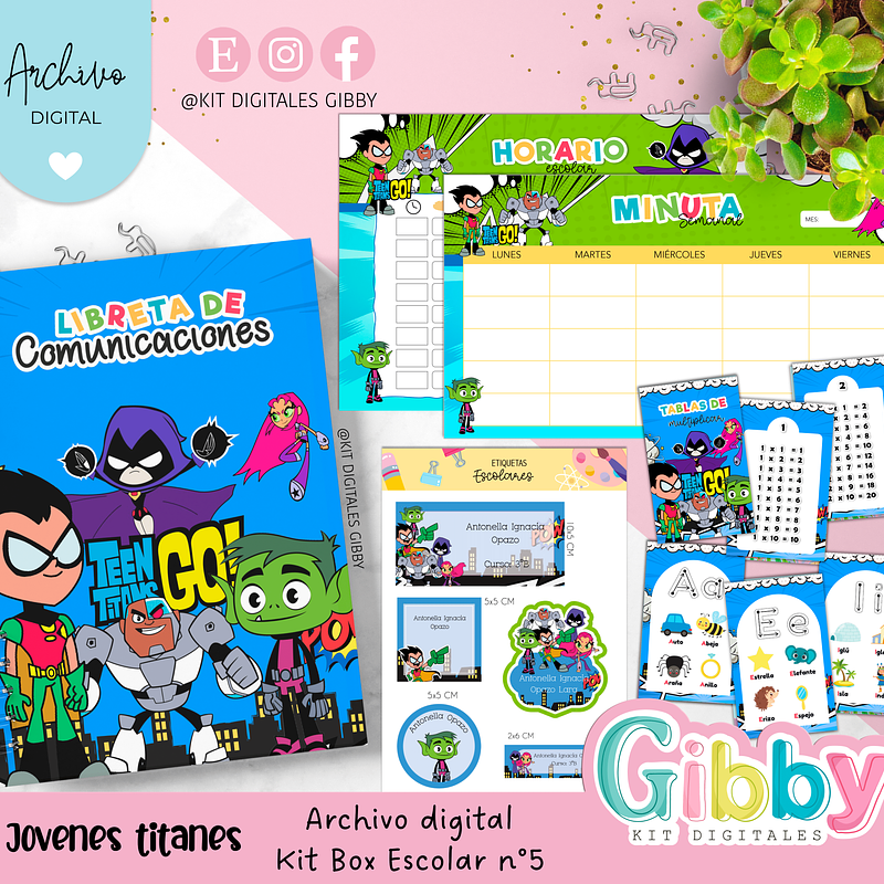 Archivo digital - Kit Box Escolares N°5 19
