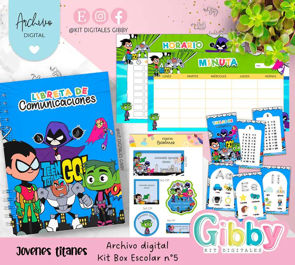 Archivo digital - Kit Box Escolares N°5 19