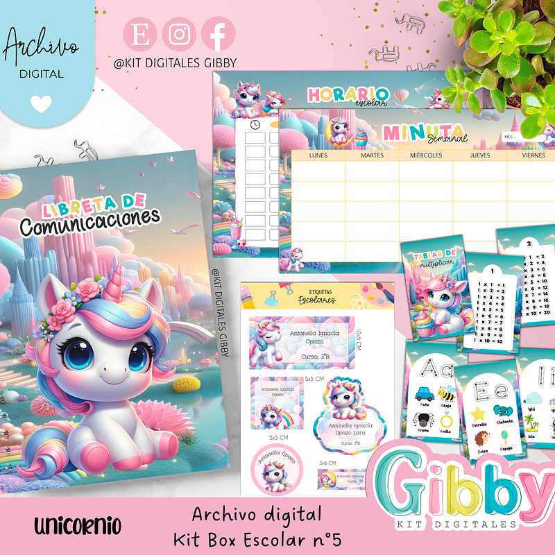 Archivo digital - Kit Box Escolares N°5 20