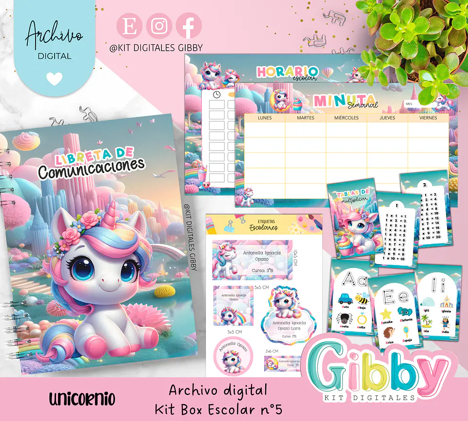 Archivo digital - Kit Box Escolares N°5 20