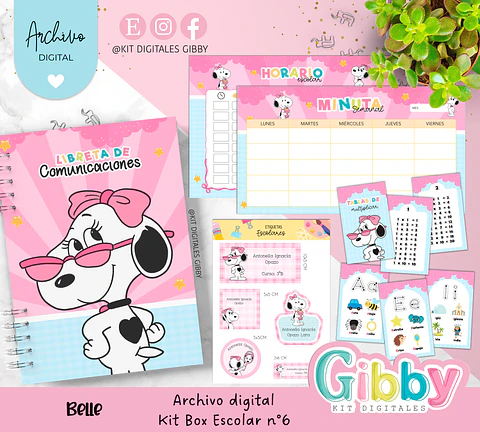 Archivo digital - Kit box escolar n°6