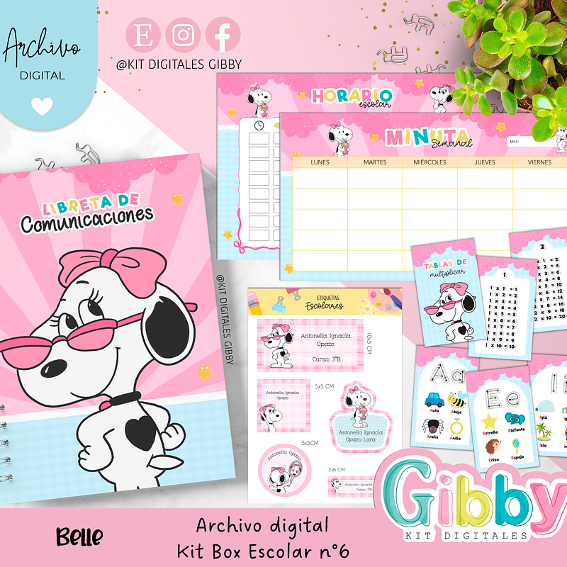 Archivo digital - Kit box escolar n°6 1