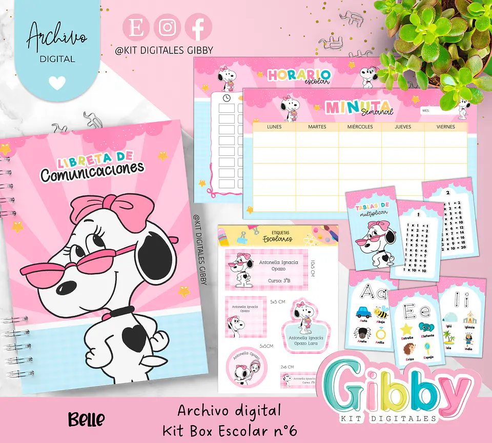 Archivo digital - Kit box escolar n°6 1