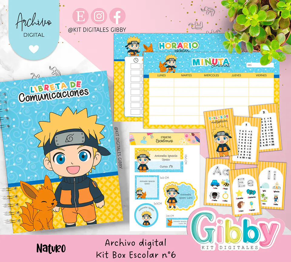 Archivo digital - Kit box escolar n°6 5