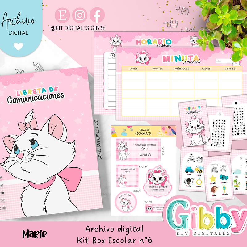 Archivo digital - Kit box escolar n°6 13