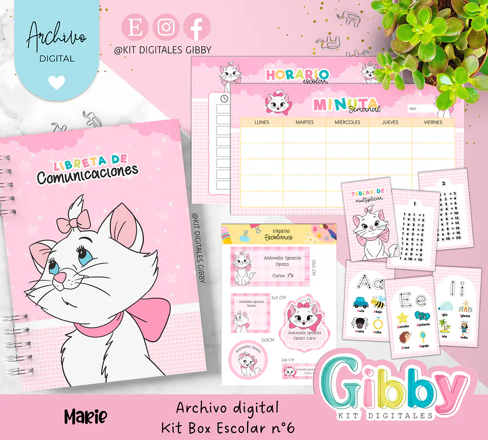 Archivo digital - Kit box escolar n°6 13