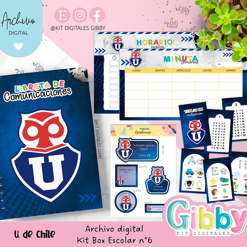 Archivo digital - Kit box escolar n°6 18