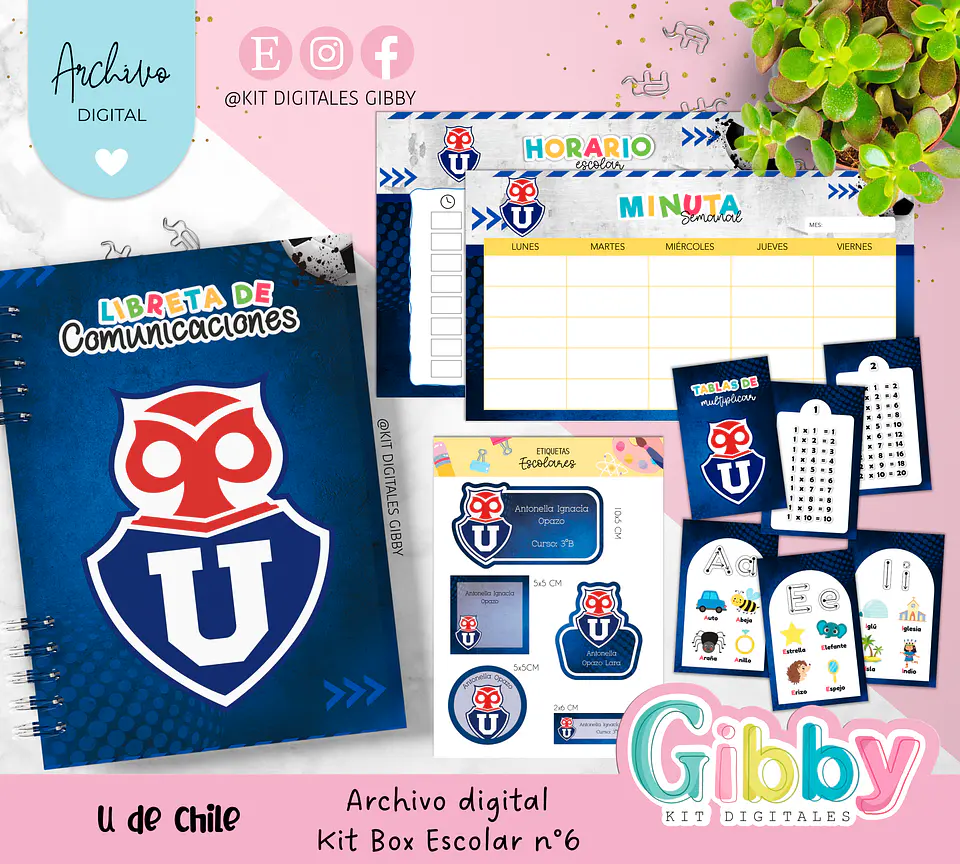 Archivo digital - Kit box escolar n°6 18