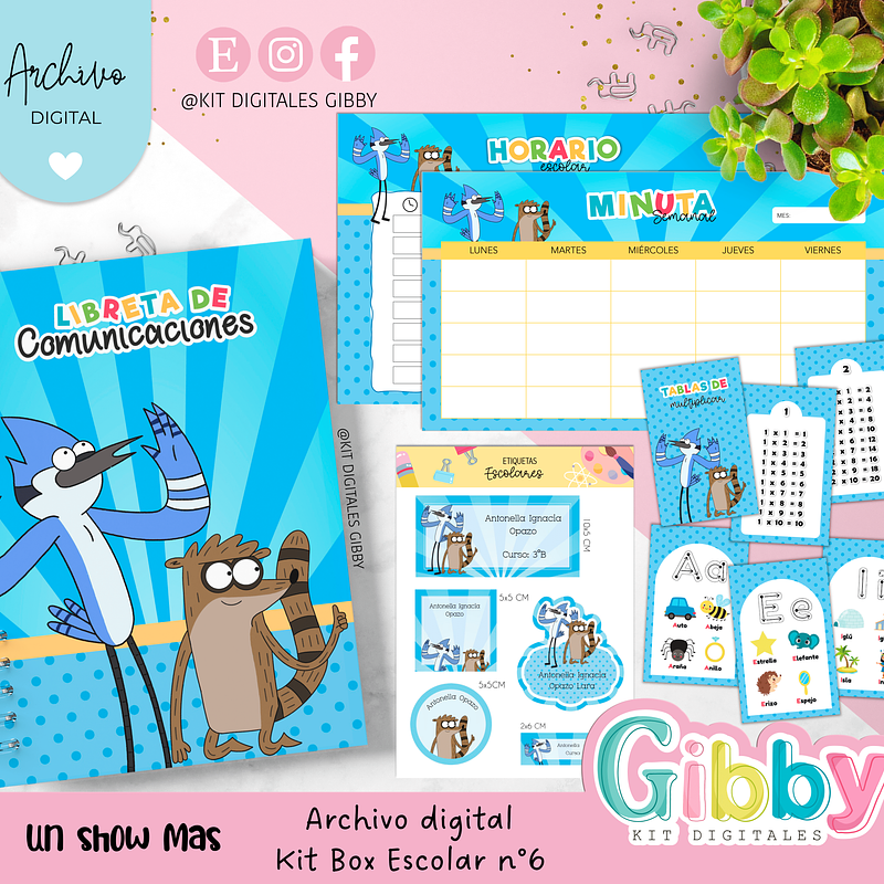 Archivo digital - Kit box escolar n°6 19