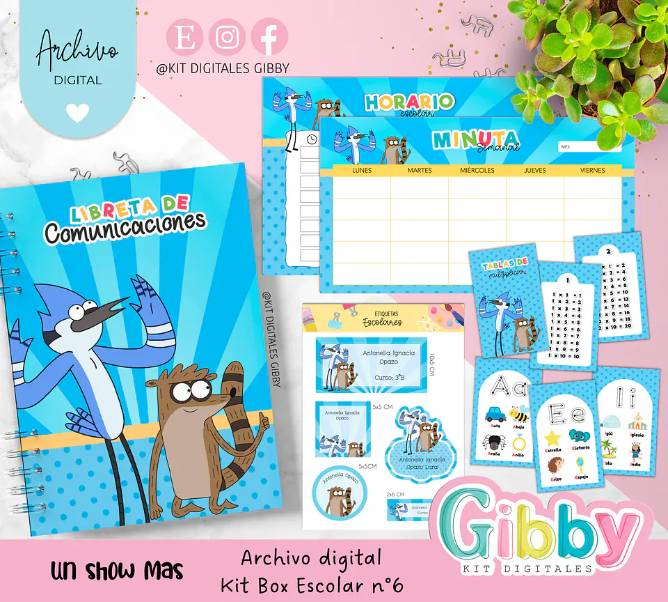 Archivo digital - Kit box escolar n°6 19